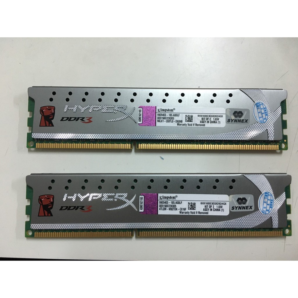 Kingston HyperX Genesis PC3 12800 KHX1600 4G