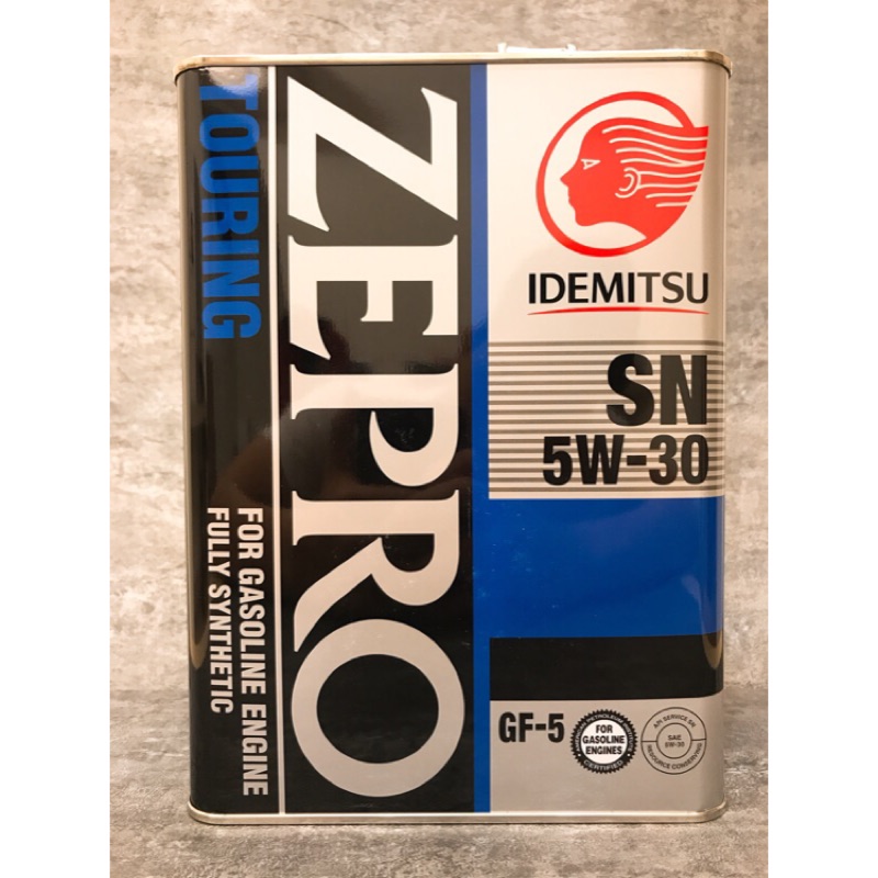 玖肆靚】日本出光IDEMITSU ZEPRO TOURING 5W30 SN | 蝦皮購物