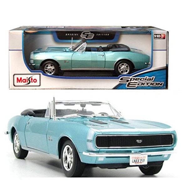 ☆玩具先生☆1/18 Maisto 1967 chevrolet camaro rs/ss 396 售999