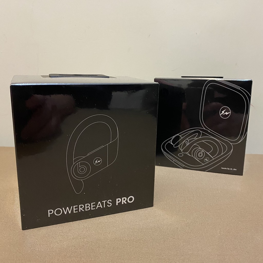 全新現貨Fragment design × Beats Powerbeats Pro 藤原浩閃電無線藍芽