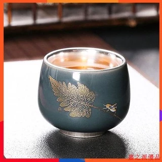 純銀杯　盃　大中小　220g CAVIAR系列純銀小酒杯