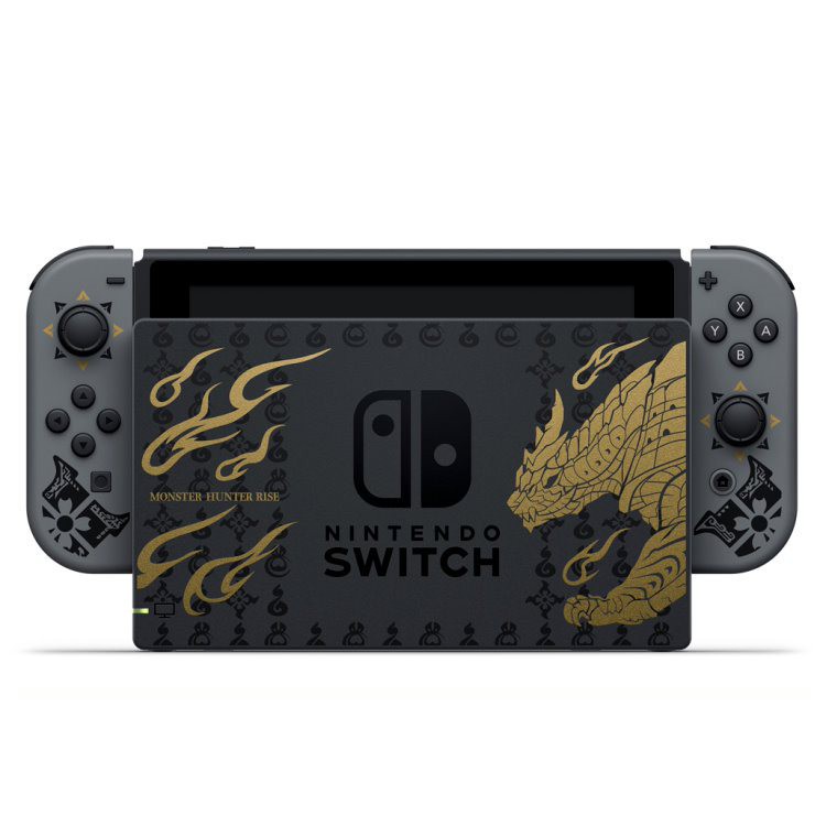 公司貨】 NS主機Switch 魔物獵人崛起限定機特仕機【電力加強版不
