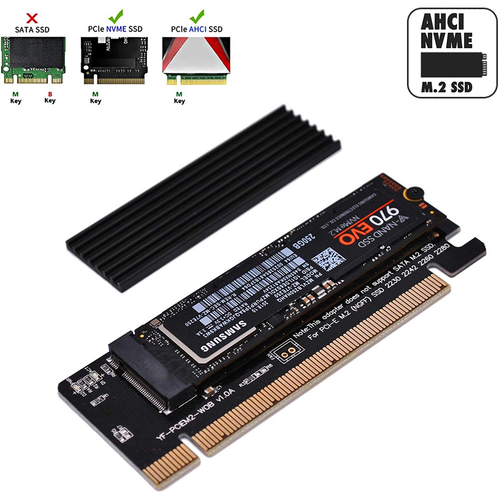 EZDIY-FAB NVME PCIE 4.0 轉接卡附散熱片M.2 NVME SSD轉PCIE x16插槽