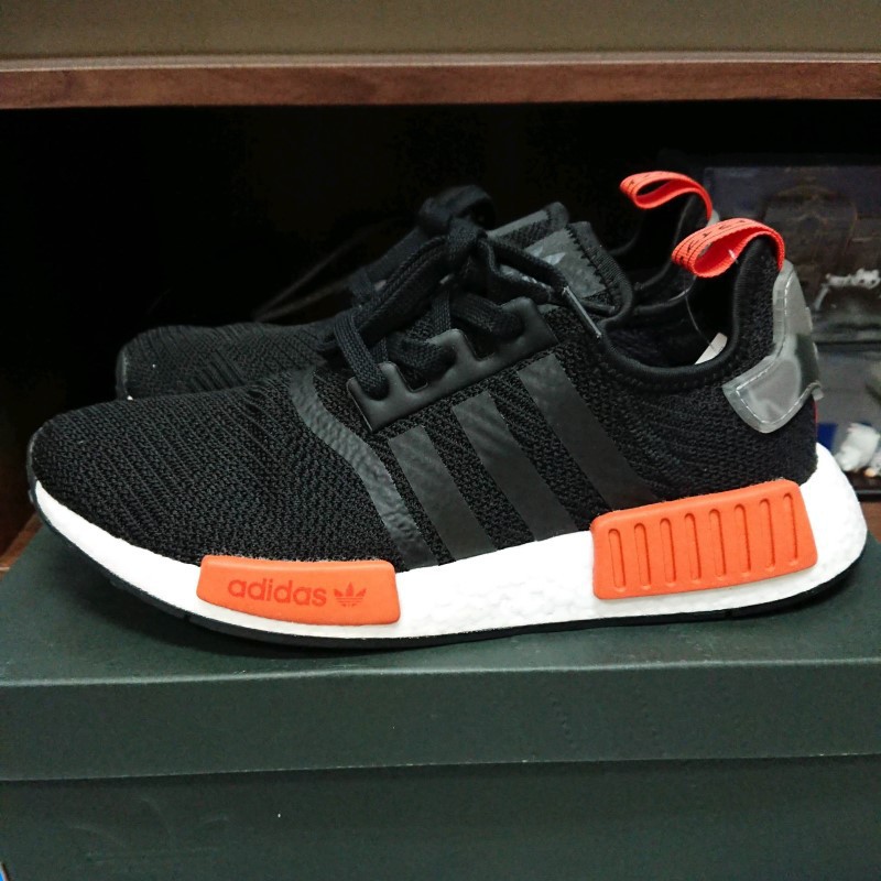 Adidas NMD R1 Black Raw Amber AQ0882