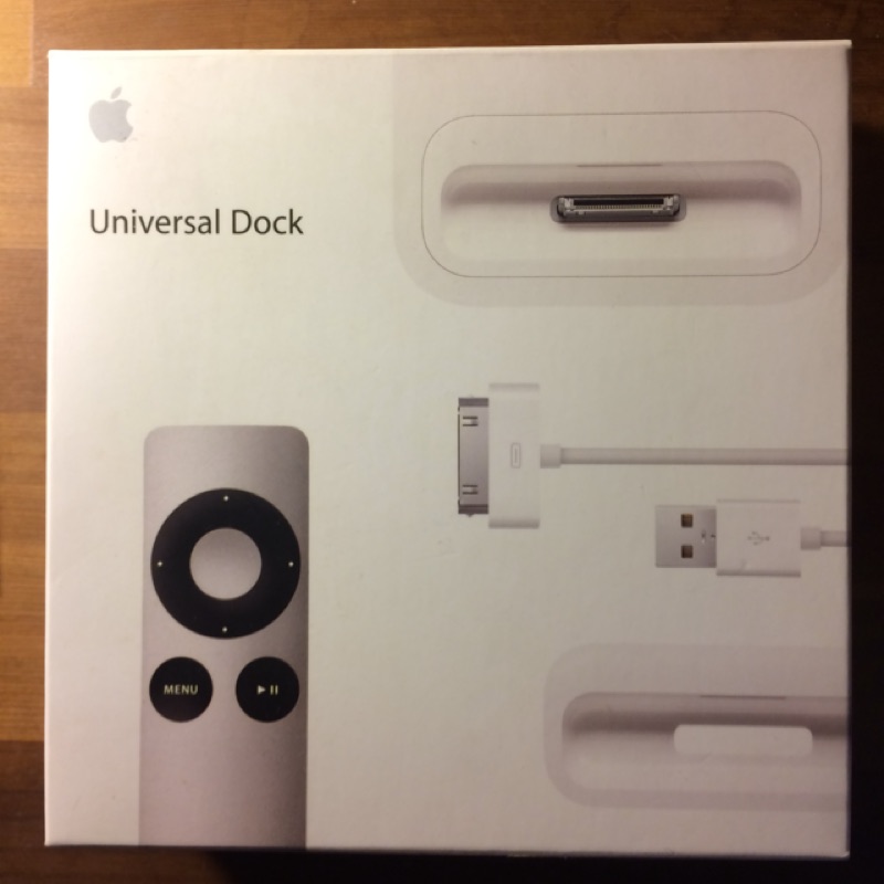 Apple universal dock 充電座 含遙控 加送iPod nano