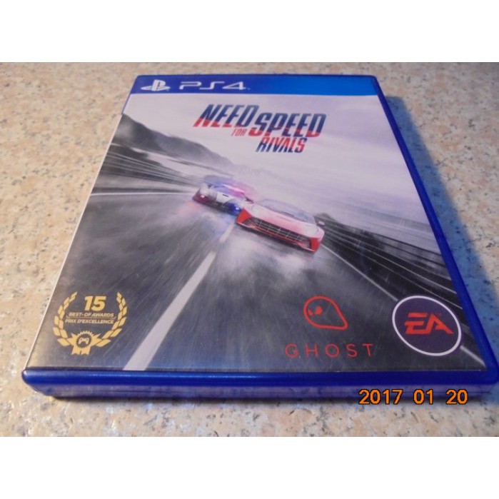 PS4 Need For Speed Rivals (English-Disc-New Seal) NFS Rivals / 極速快感 生存競速