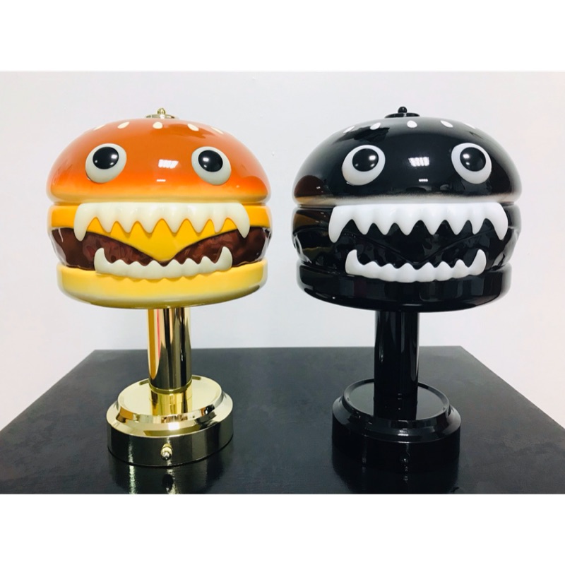 Medicom Toy x UNDERCOVER HAMBURGER LAMP 漢堡燈 彩色 黑色 高橋盾