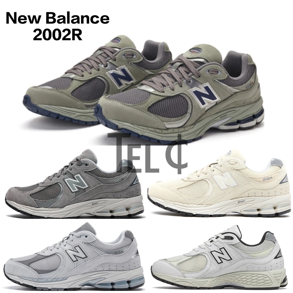 ℡¢ 現貨正品New Balance 2002R系列元祖灰奶油白色紐巴倫休閒鞋運動鞋