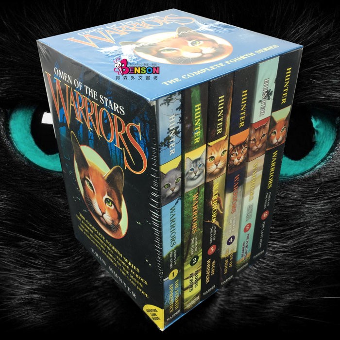 [邦森外文書] Warrior Cats Series 4 貓戰士四部曲套書 延續未完的情節敘述貓族歷史引爆更精彩的傳說 蝦皮購物