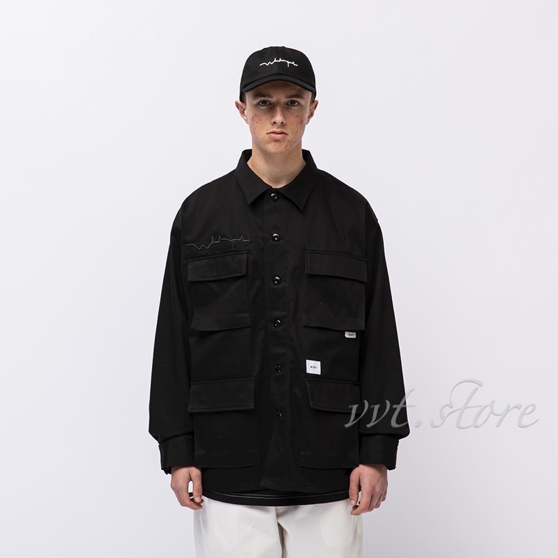 WTAPS 21AW JUNGLE 01 / LS / COTTON. TWILL 四袋 長袖襯衫 外套