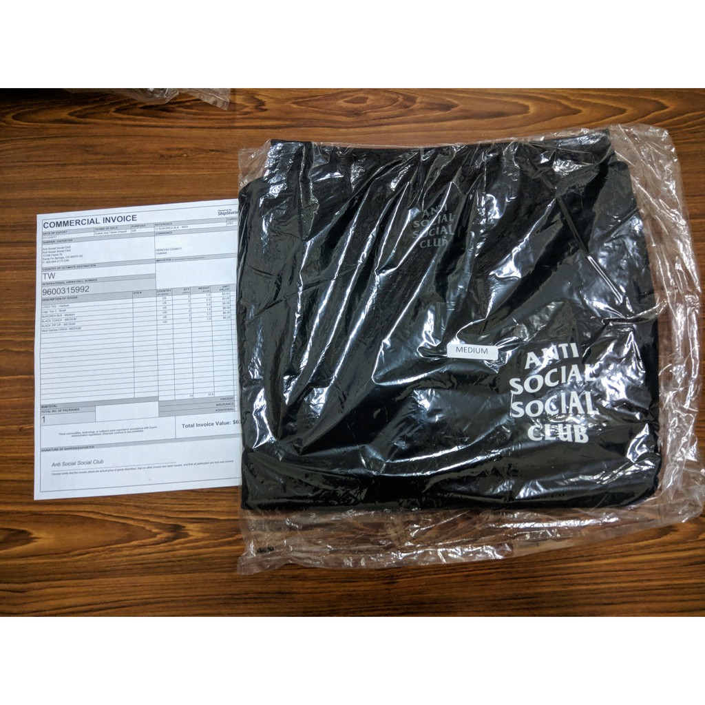 Anti Social Social Club ASSC Mind Games Crewneck T M