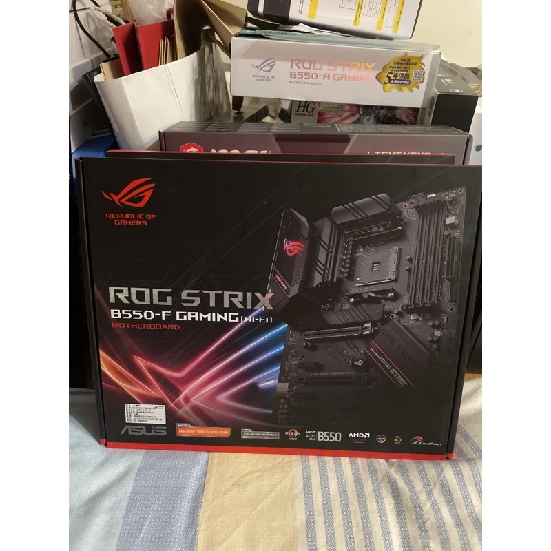 補貨！原價$5490全新賠售華碩rog strix b550f gaming wifi | 蝦皮購物