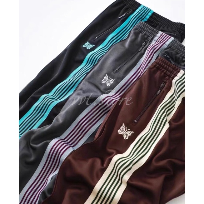NEEDLES x STUDIOUS 21AW TRACK PANT 直筒休閒褲運動褲| 蝦皮購物