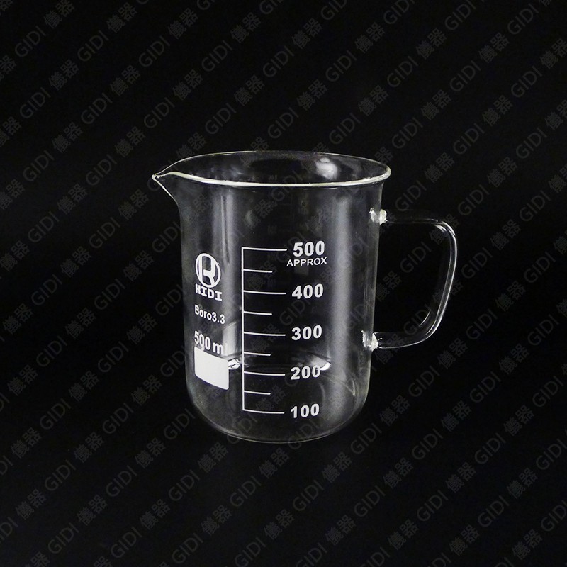 GIDI 儀器 玻璃有柄燒杯 100ml~2L 【含稅附發票】｜實驗室器材 刻度燒杯 握把燒杯 刻度咖啡杯｜ | 蝦皮購物