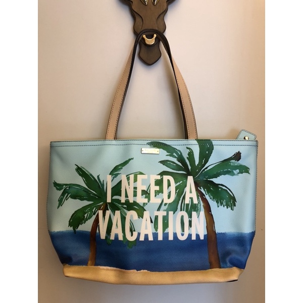 Kate spade i need a vacation store tote bag