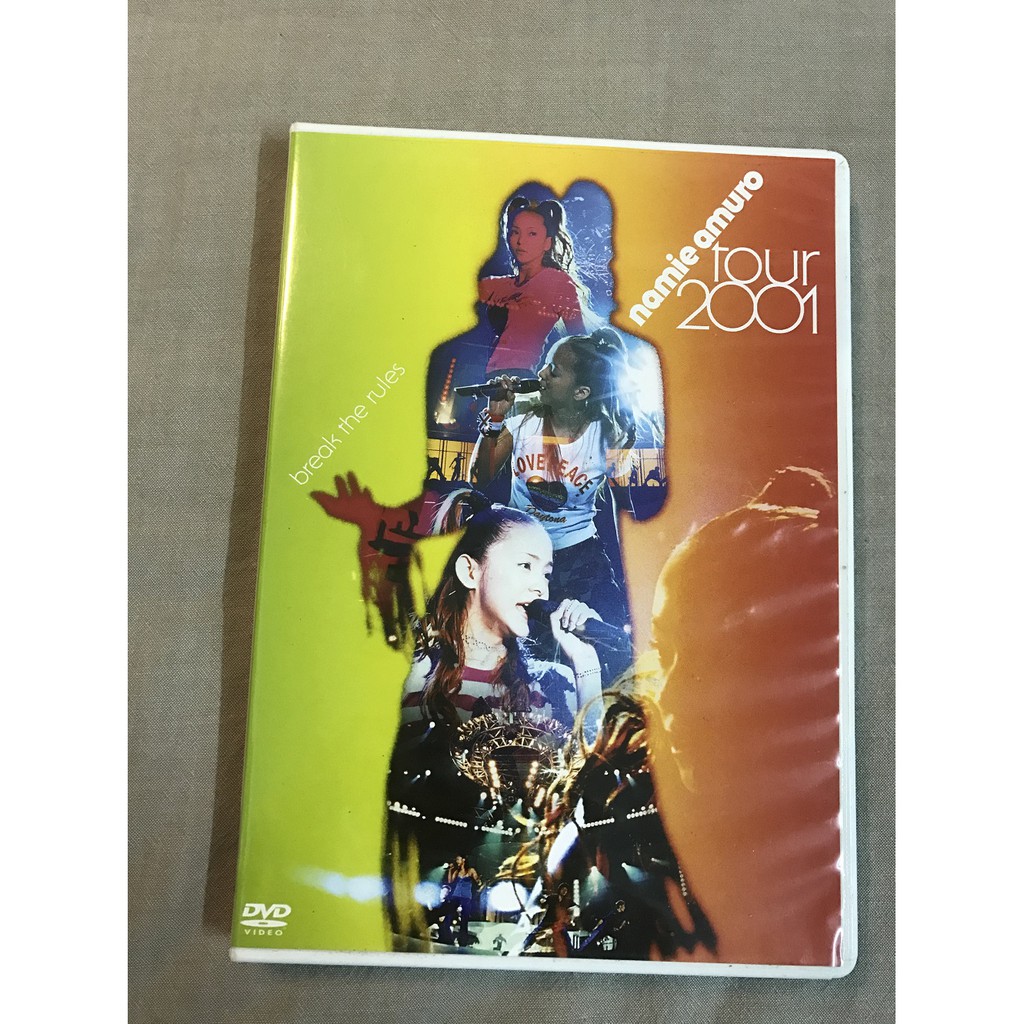 安室奈美恵namie amuro tour 2001 break the rules DVD | 蝦皮購物