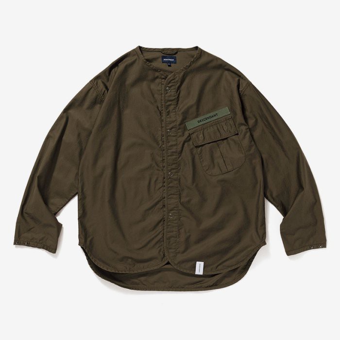 日貨代購CITY】2020SS DESCENDANT REMNANTS MOLESKIN LS SHIRT 襯衫