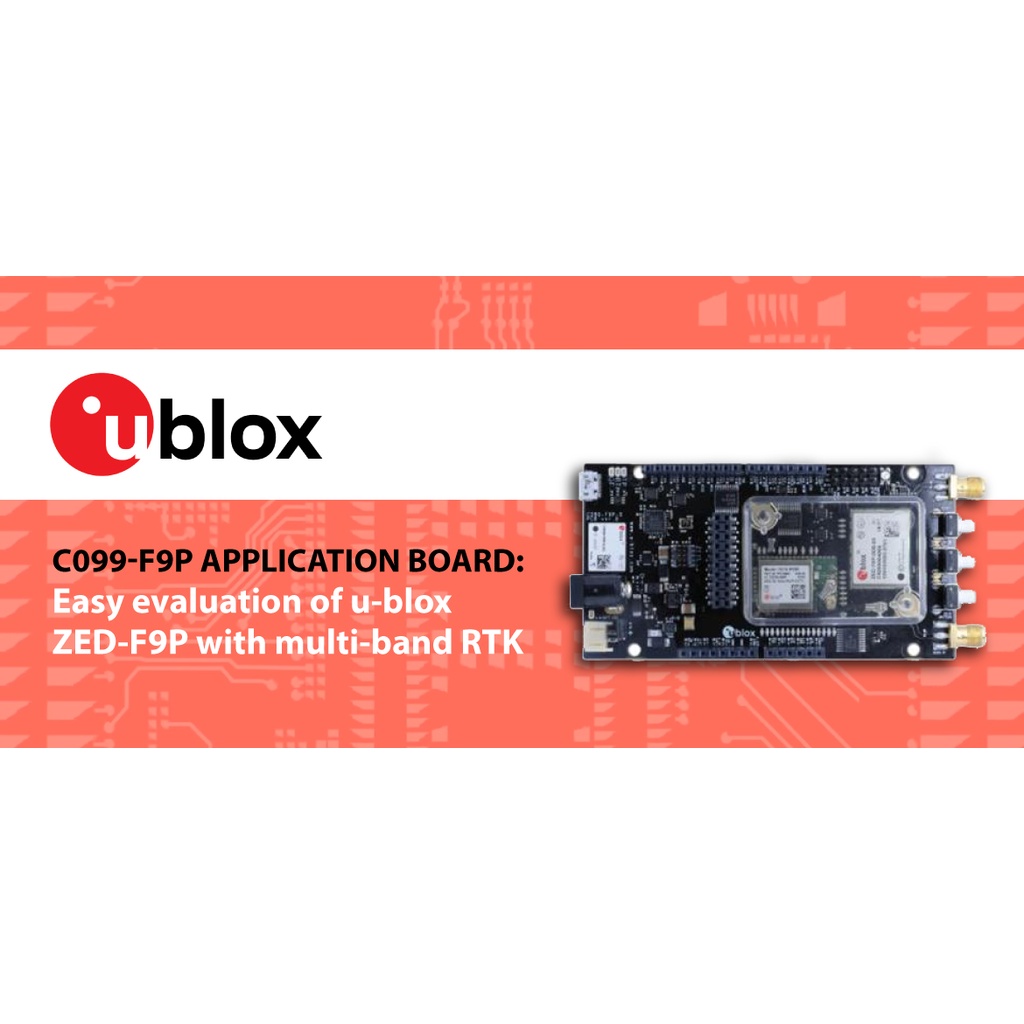 全新現貨》u-blox C099-F9P GPS 開發版Application Board for ZED-F9P