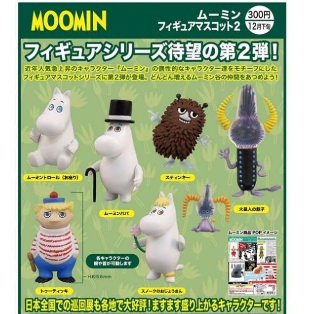 日本限定Moomin Cafe 奇譚俱樂部嚕嚕米轉蛋第二彈可兒歌妮Snork Maiden