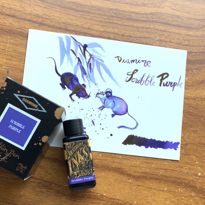 墨客- 英國fountain pens uk限定色，除了之前po過Scribble Purple