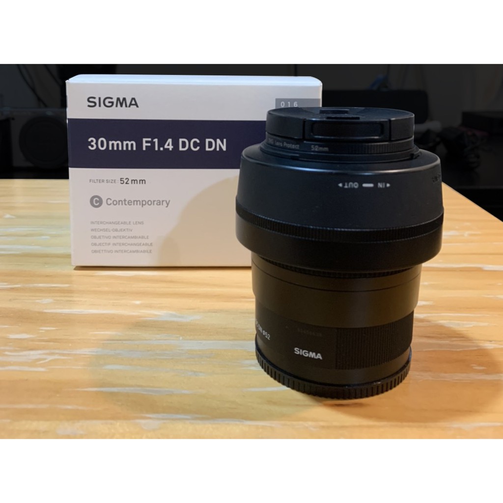 二手9成新】SIGMA 30mm F1.4 DC DN for SONY E 公司貨| 蝦皮購物