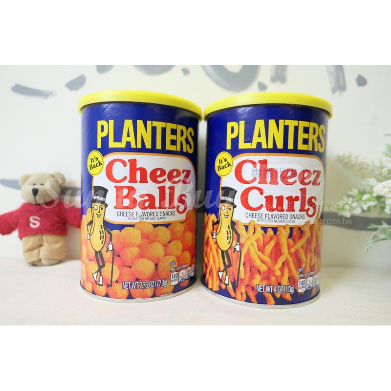【Sunny Buy寶貝館】 現貨預購 Planters Cheez Curls 紳士牌 起司條 113g/起司球77g 蝦皮購物