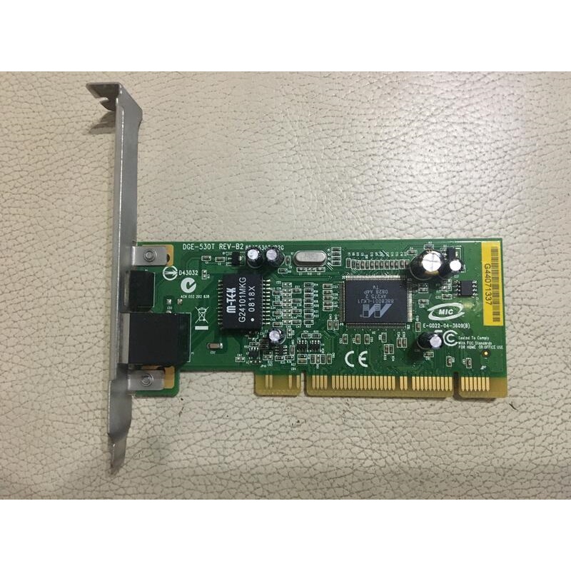 二手友訊D-Link DGE-530T REV B2版網路卡DGE530T 1G 千兆PCI 網卡#請先.