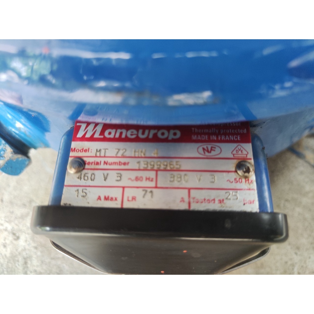 丹佛斯 美優樂 Danfoss MT72 (460V) 商用中古冷氣壓縮機 | 蝦皮購物