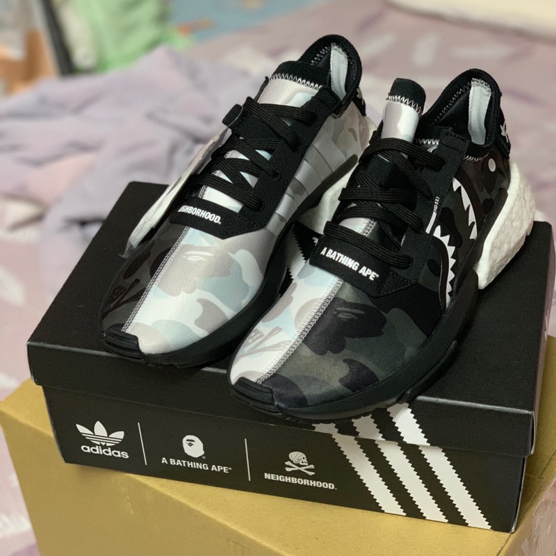 Adidas NBHD BAPE POD 3.1 US8.5 | 蝦皮購物