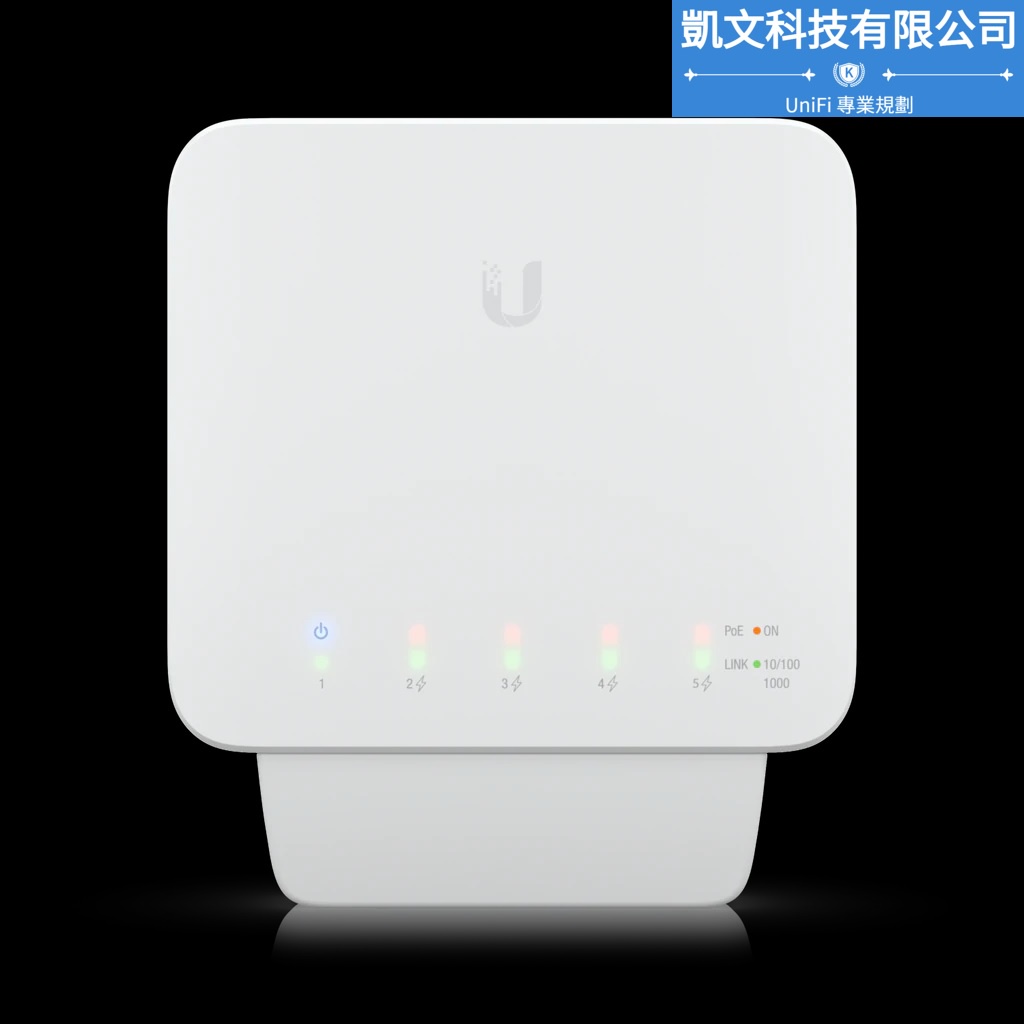 台灣現貨【UniFi專業賣家】UBNT UniFi USW-Flex 室外防水PoE Switch