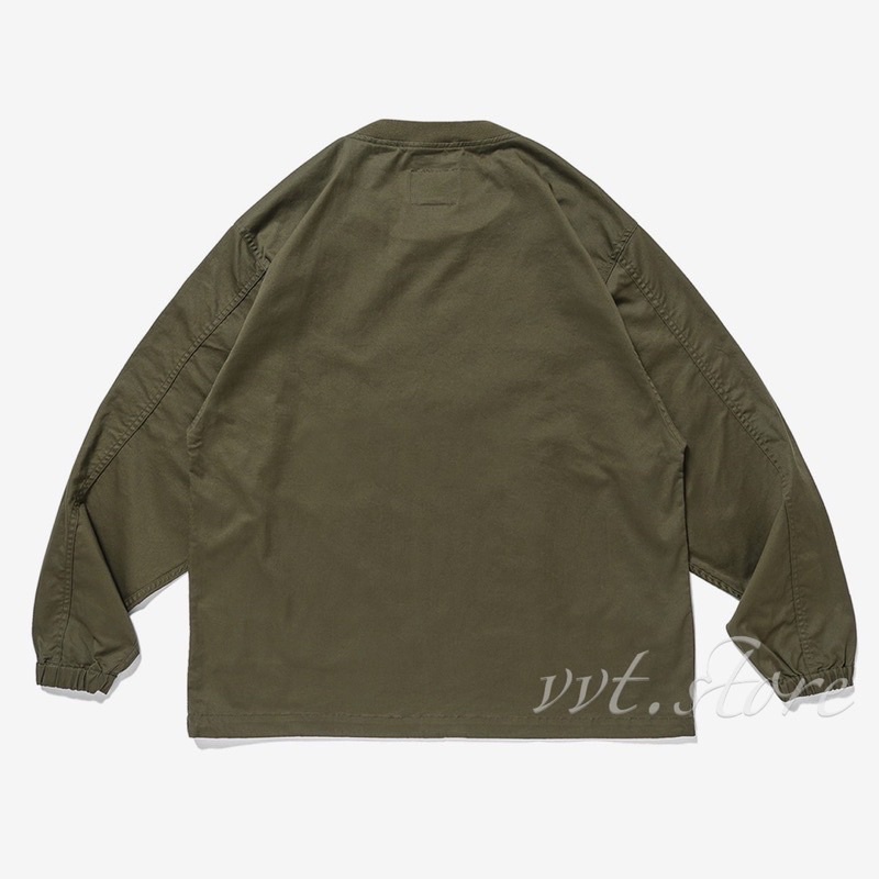 WTAPS 21AW SMOCK / LS / COTTON. TWILL 長袖套衫| 蝦皮購物