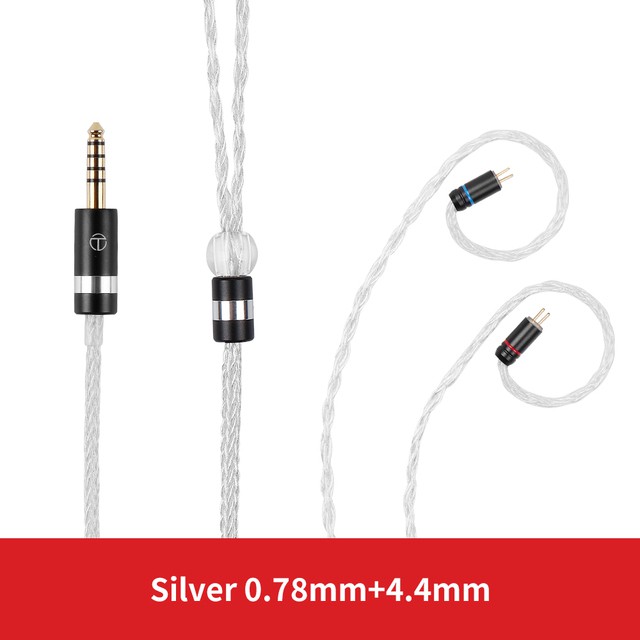 TRN T6耳機升級線16股單晶銅鍍銀線240芯MMCX 0.75 0.78 -S升級線| 蝦皮購物