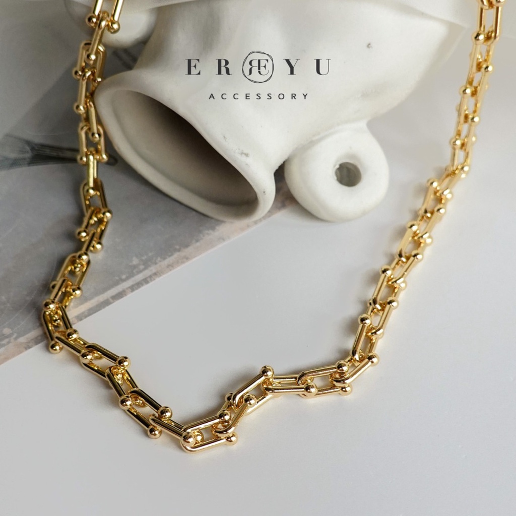 【ERYU】現貨｜觸碰星星的階梯 - 項鏈 鎖骨鍊 黃銅飾品 復古項鍊 個性項鍊 女生項鍊 | 蝦皮購物