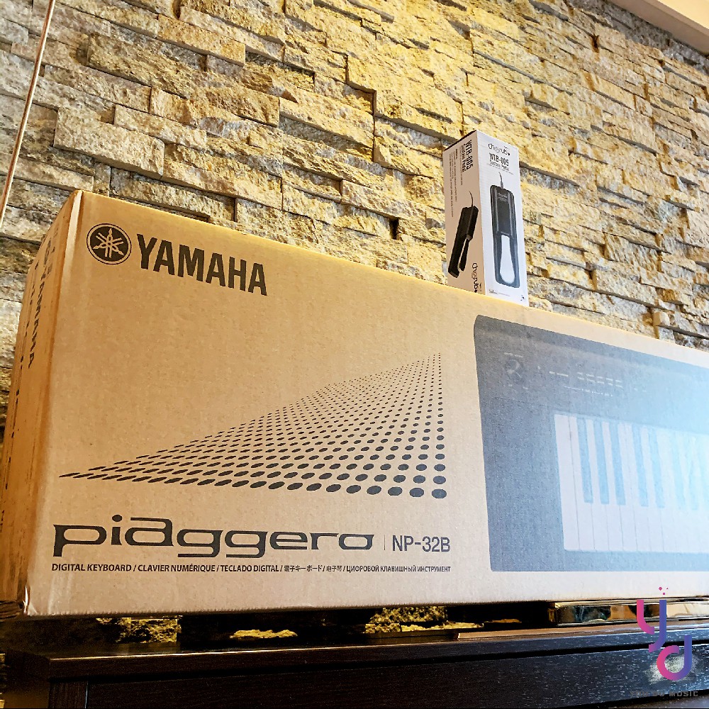 分期免運延音踏板公司貨Yamaha NP32 黑/白76鍵電鋼琴電子琴Piaggero