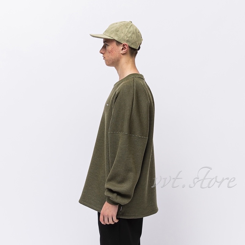 WTAPS 21AW WAFFLE / LS / PEAC 華夫格長袖T恤| 蝦皮購物