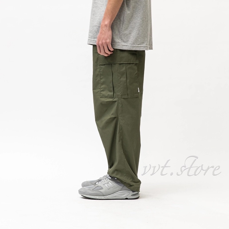 22SS WTAPS JUNGLE STOCK TROUSERS COTTON-