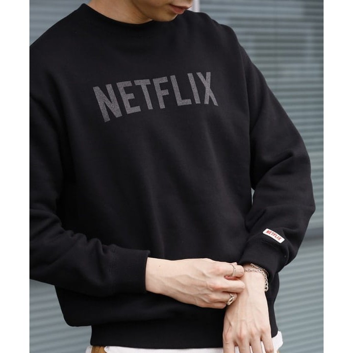 The PAST} 台北門市NETFLIX × BEAMS / Crew Neck Sweatshirt 大學Ｔ