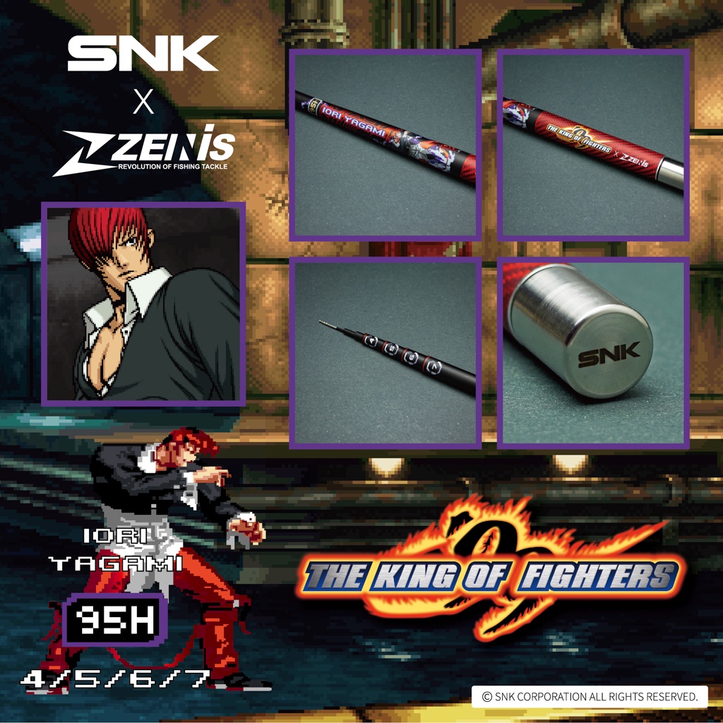 KOF’99 X ZENIS 格鬥天王 SNK 草薙京 泰瑞 K 不知火舞 二階堂紅丸 八神庵 拳皇99 蝦竿 | 蝦皮購物