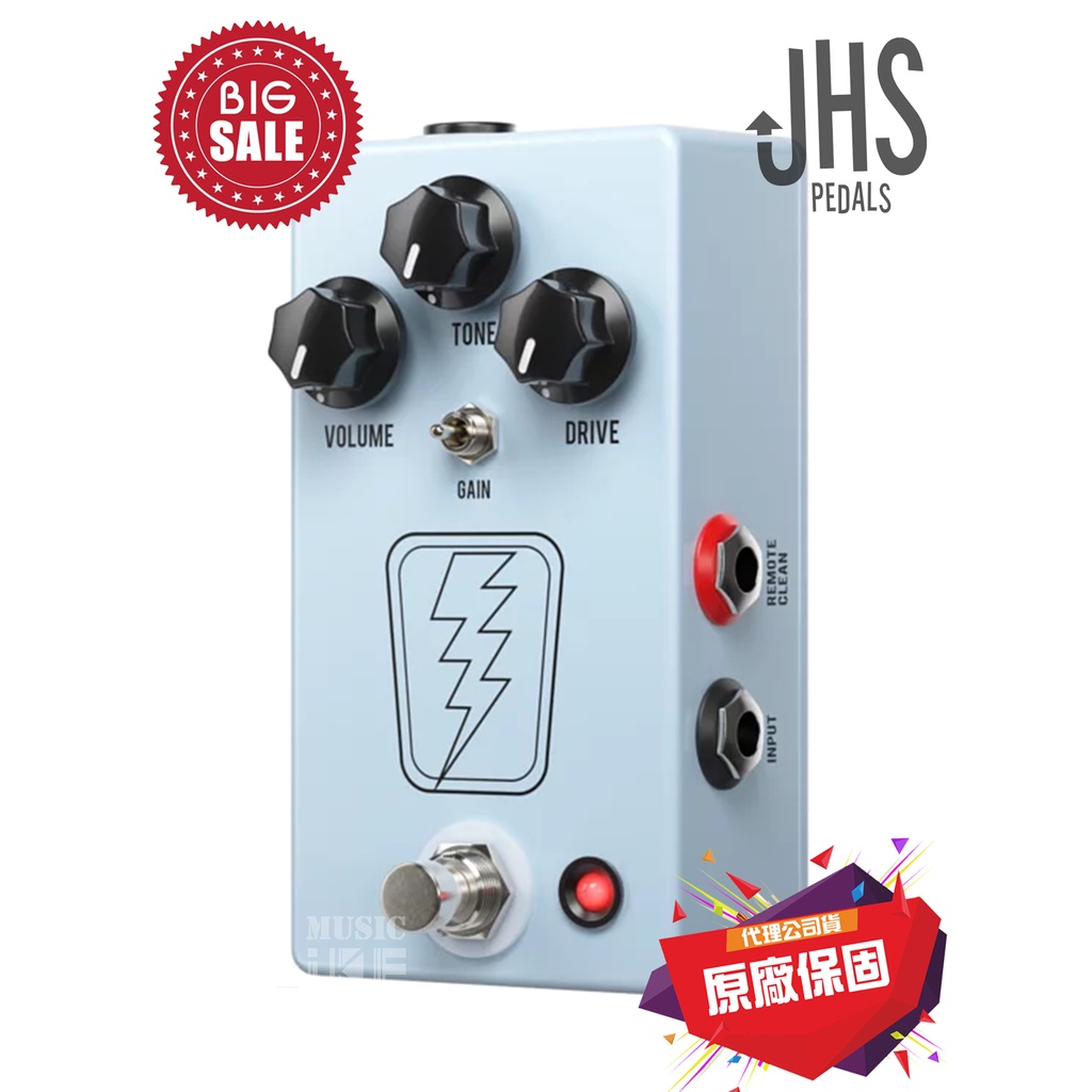 美國手工』 JHS Super Bolt V2 效果器Overdrive 破聲公司貨| 蝦皮購物