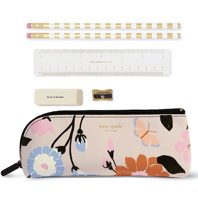 費城洛基】預購Kate Spade 鉛筆盒文具組美國直送🇺🇸 | 蝦皮購物