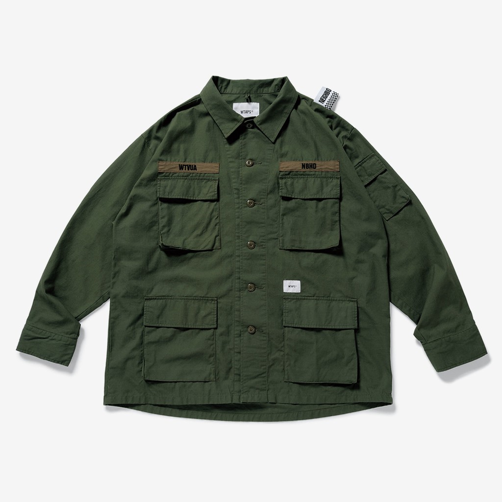 AllenTAPS】WTAPS JUNGLE LS / SHIRT. WTAPS × NEIGHBORHOOD | 蝦皮購物