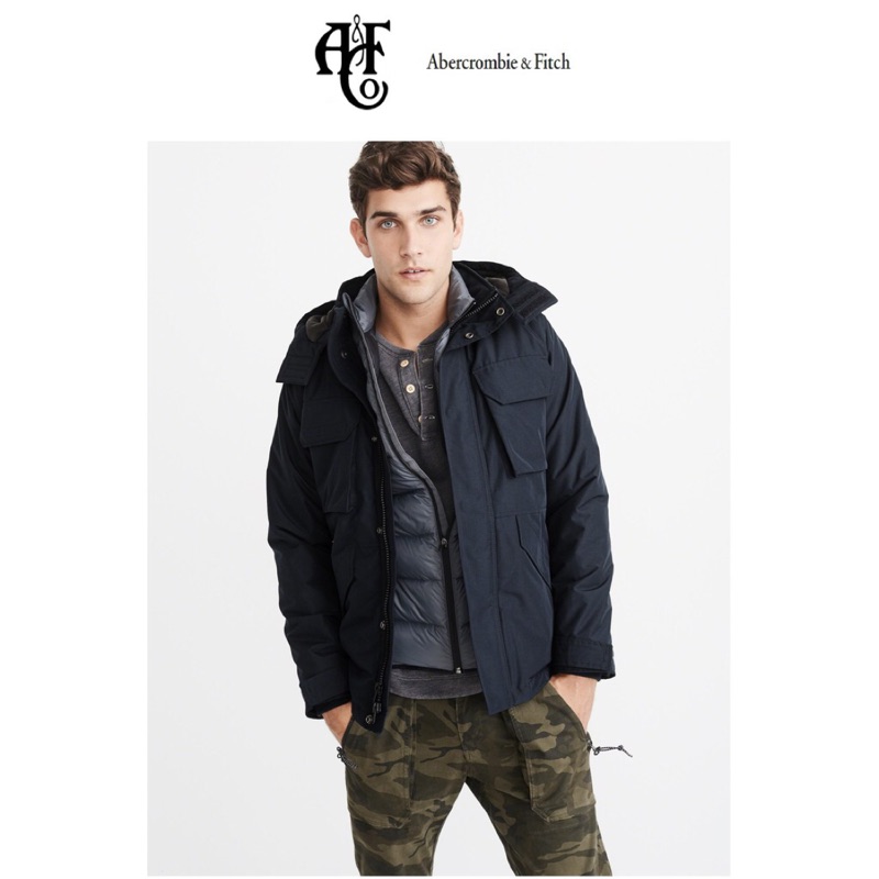 Midweight technical deals jacket abercrombie