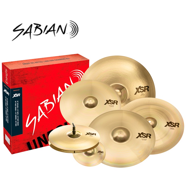 SABIAN 表演銅鈸套裝XSR COMPLETE XSR5006B/促17 原廠公司貨| 蝦皮購物