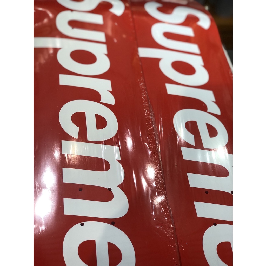 Zoopreme-現貨』Supreme Uncut Box Logo Skateboard 未切割滑板 Zoopreme-現貨』Supreme Uncut Box Logo Skateboard 未切割滑板