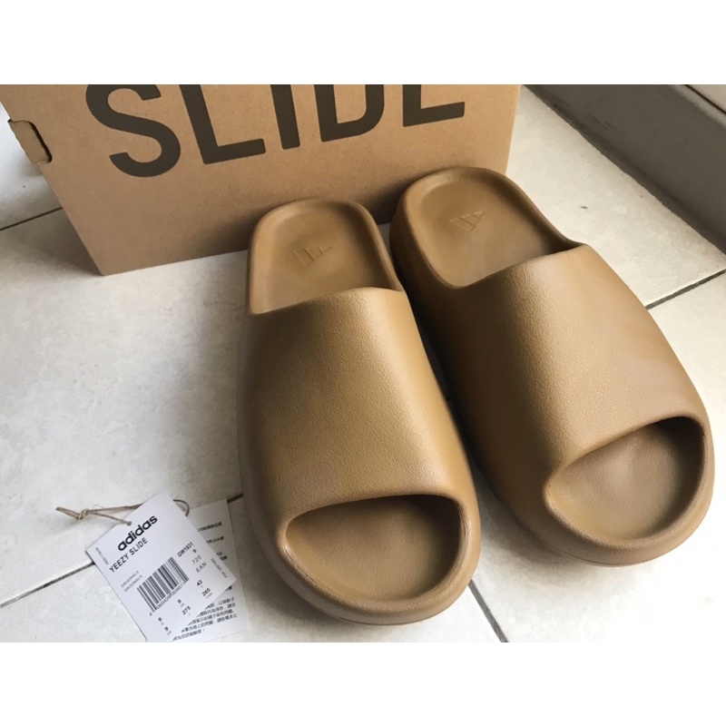 Adidas Yeezy slide Ochre GW1931 拖鞋 有發票附明細