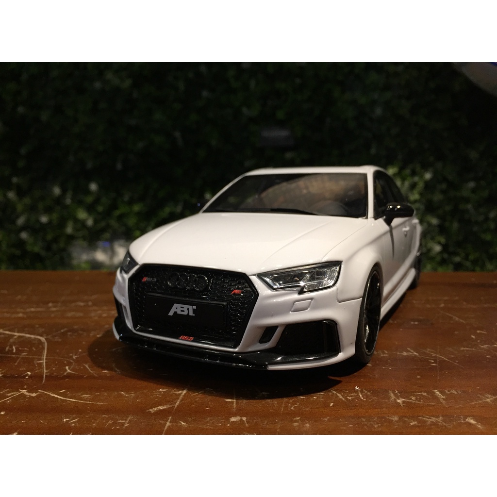 1/18 GT Spirit ABT Audi RS3 Sedan White GT346【MGM】 | 蝦皮購物