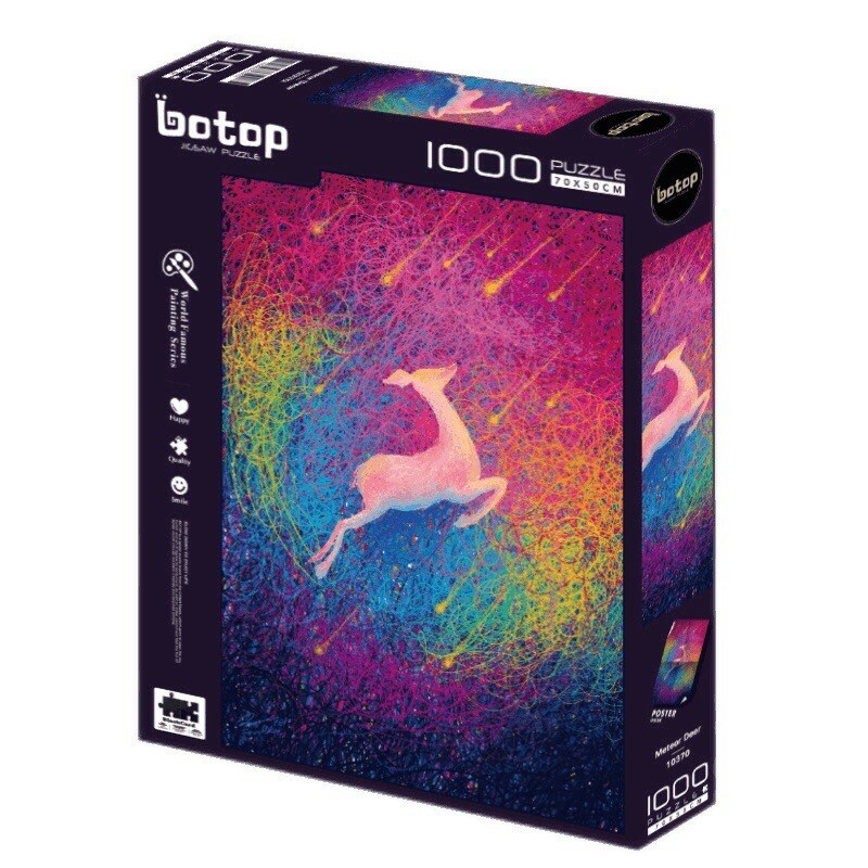 【進口拼圖】Botop Fusion系列│1000片拼圖│迎接未來的鹿 10370 | 蝦皮購物