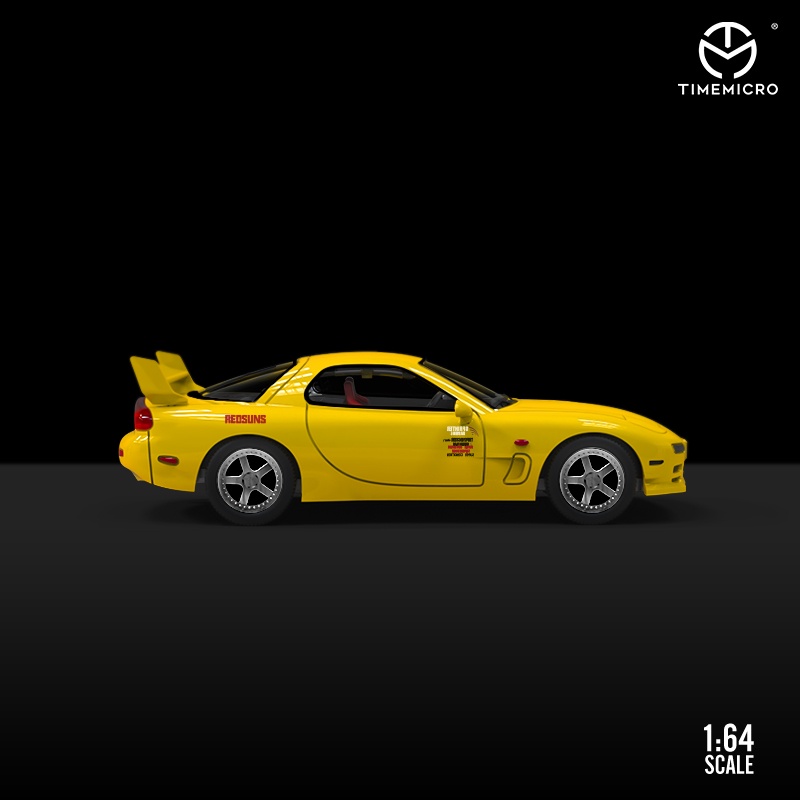 TimeMicro 1/64 頭文字D RX-7 FD3S-