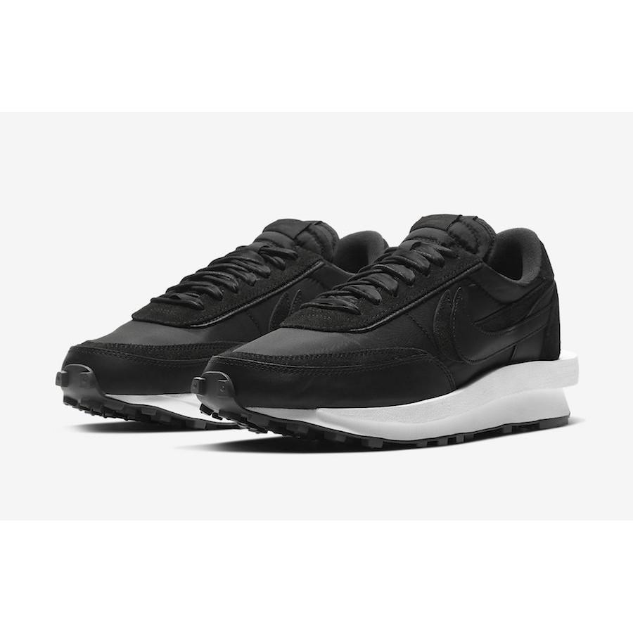 柯拔sacai x Nike LDWaffle Black Nylon BV0073-002 黑聯名| 蝦皮購物