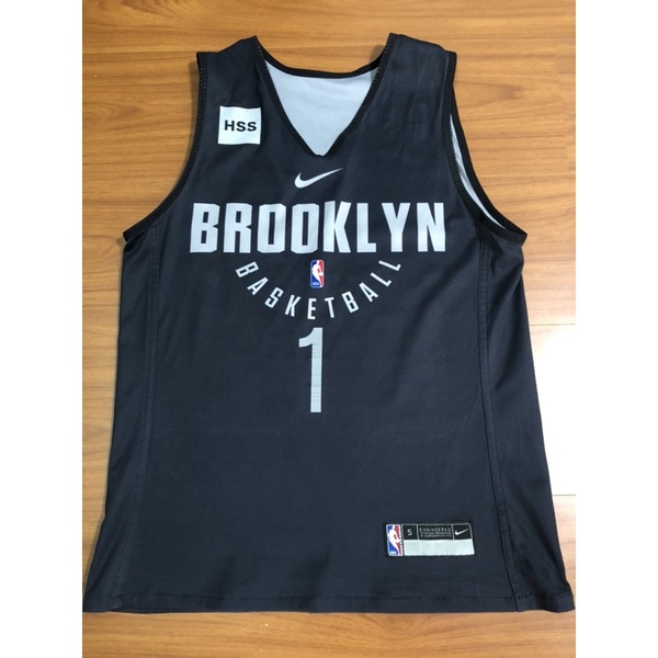 Nba Nike 17 18 Dangelo Russell 籃網 球員版 雙面練習衣 練習衣 Gu Gi 稀有s號 蝦皮購物 